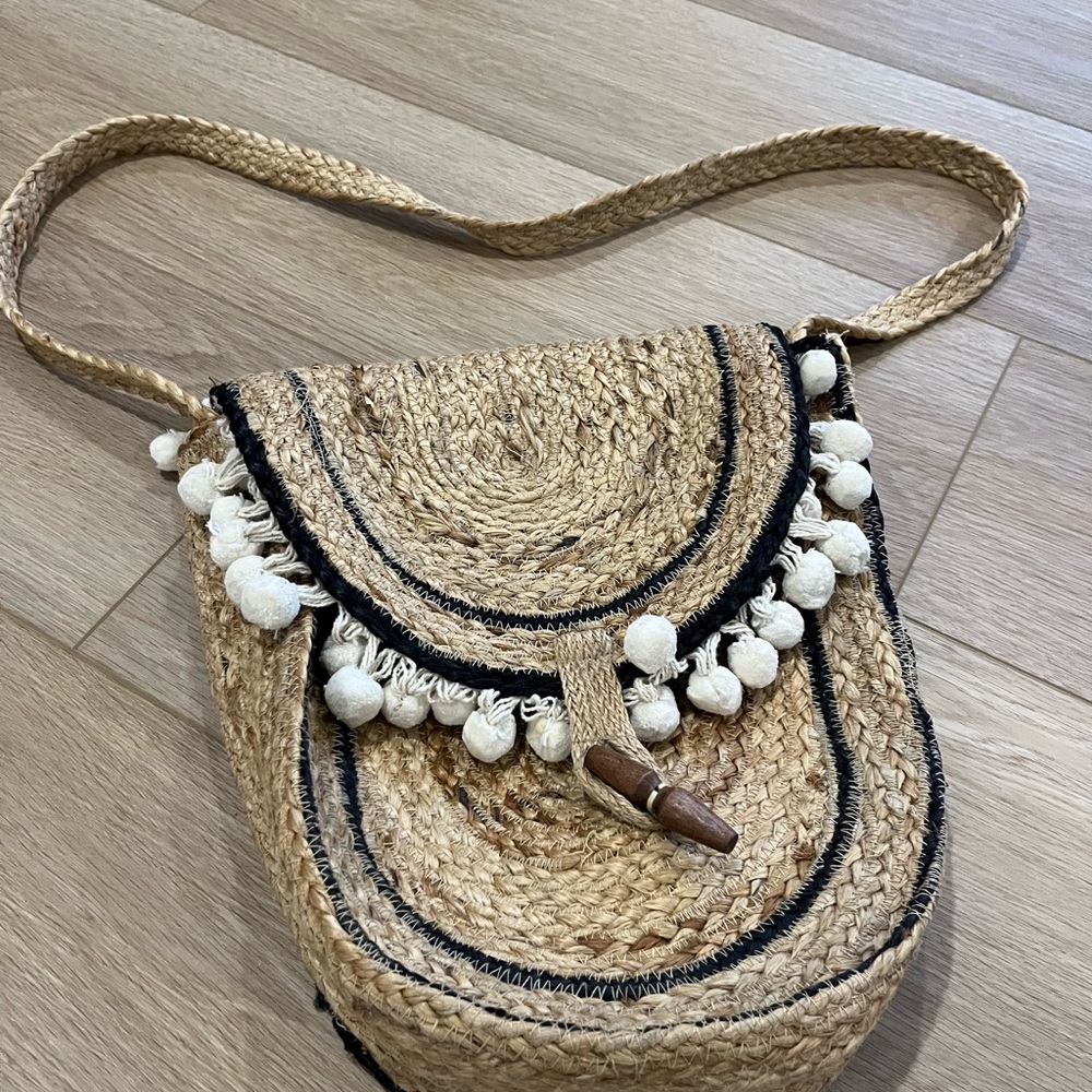 World Market Jute Beach Bag